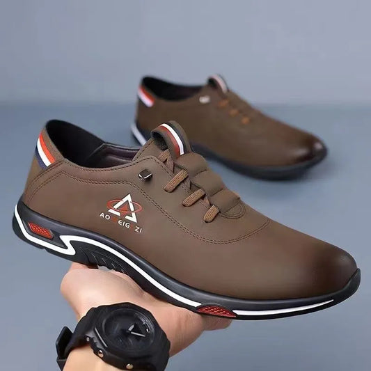 CASUAL ELEGANCE BROWN SHOES-KNA