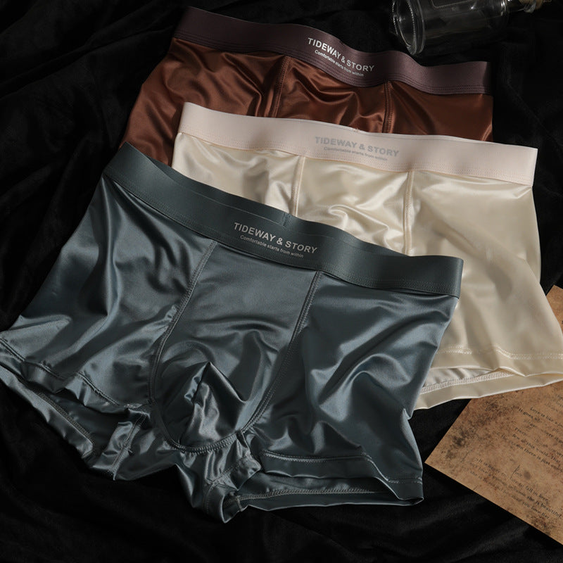 Pack of Ice Silk Men's Boxers -kna
